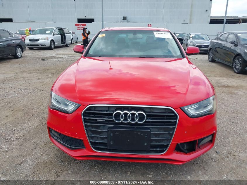 2015 Audi A4 2.0T Premium VIN: WAUFFAFL9FN028498 Lot: 39808559