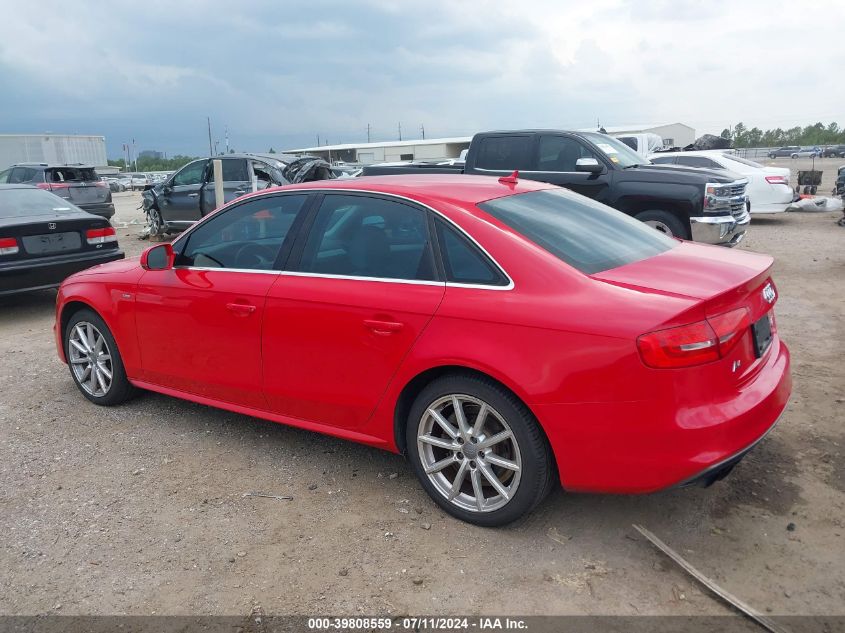 2015 Audi A4 2.0T Premium VIN: WAUFFAFL9FN028498 Lot: 39808559