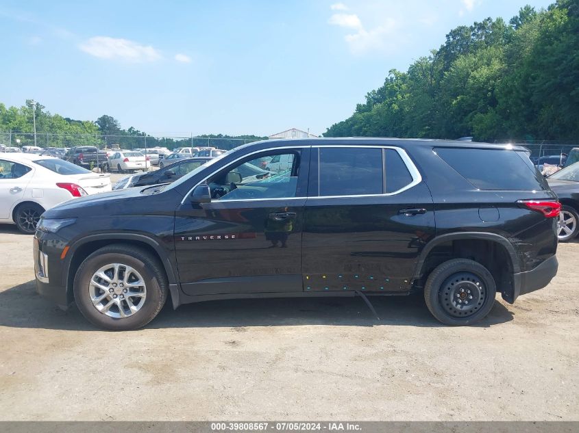 2023 Chevrolet Traverse Awd Ls VIN: 1GNEVFKW3PJ125520 Lot: 39808567