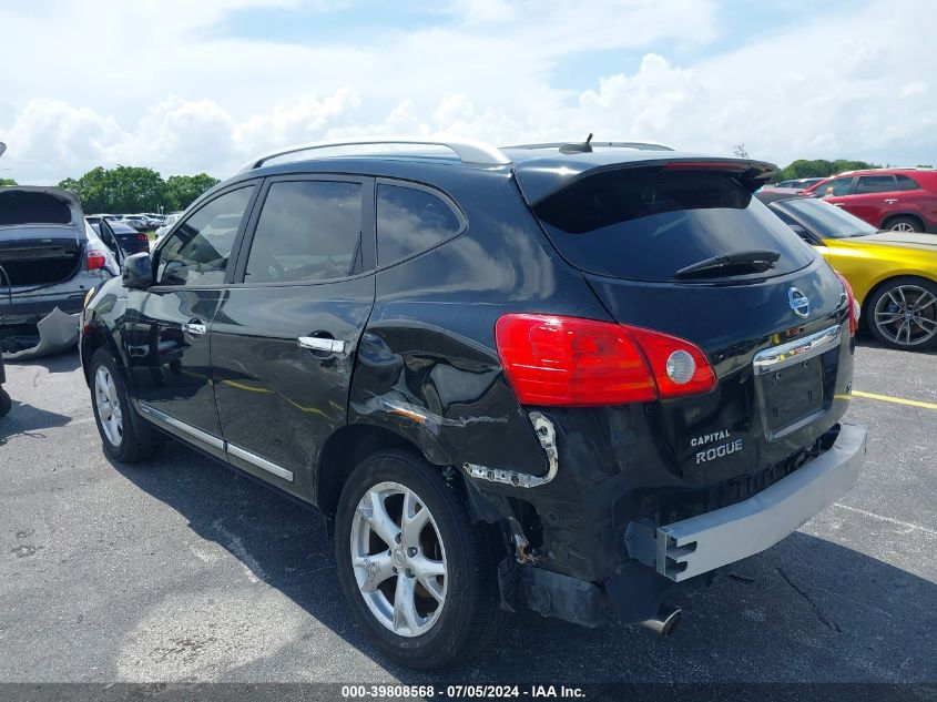 2011 Nissan Rogue Sv VIN: JN8AS5MT2BW572787 Lot: 39808568