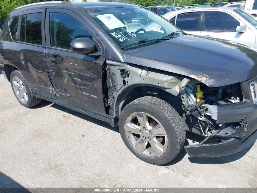 2016 Jeep Compass Latitude VIN: 1C4NJCEBXGD543163 Lot: 39808570