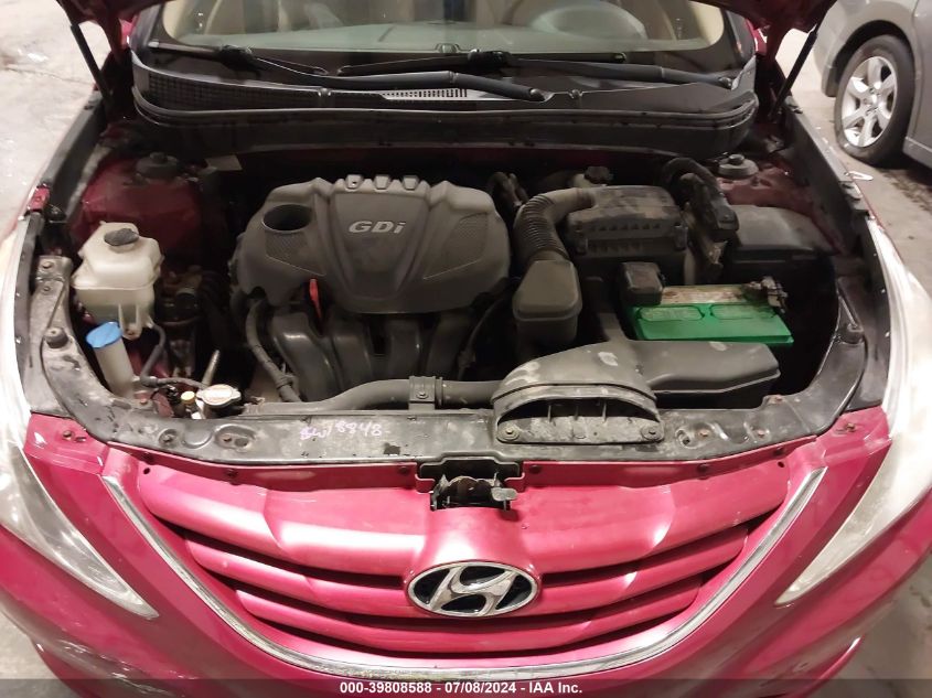 2011 Hyundai Sonata Gls VIN: 5NPEB4AC1BH198965 Lot: 39808588