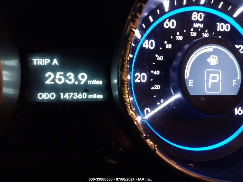 2011 Hyundai Sonata Gls VIN: 5NPEB4AC1BH198965 Lot: 39808588