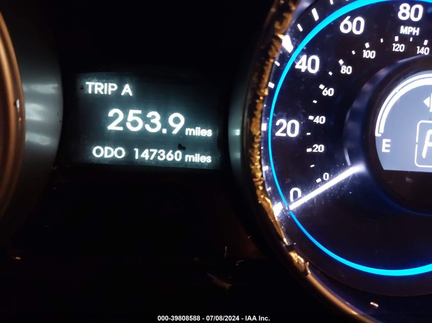 2011 Hyundai Sonata Gls VIN: 5NPEB4AC1BH198965 Lot: 39808588