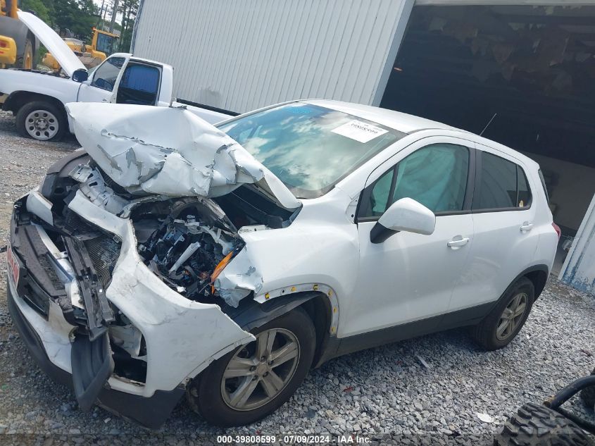 2020 Chevrolet Trax Ls VIN: KL7CJKSB3LB327213 Lot: 39808599