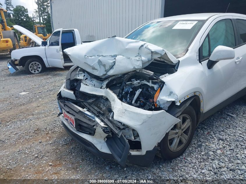 2020 Chevrolet Trax Ls VIN: KL7CJKSB3LB327213 Lot: 39808599