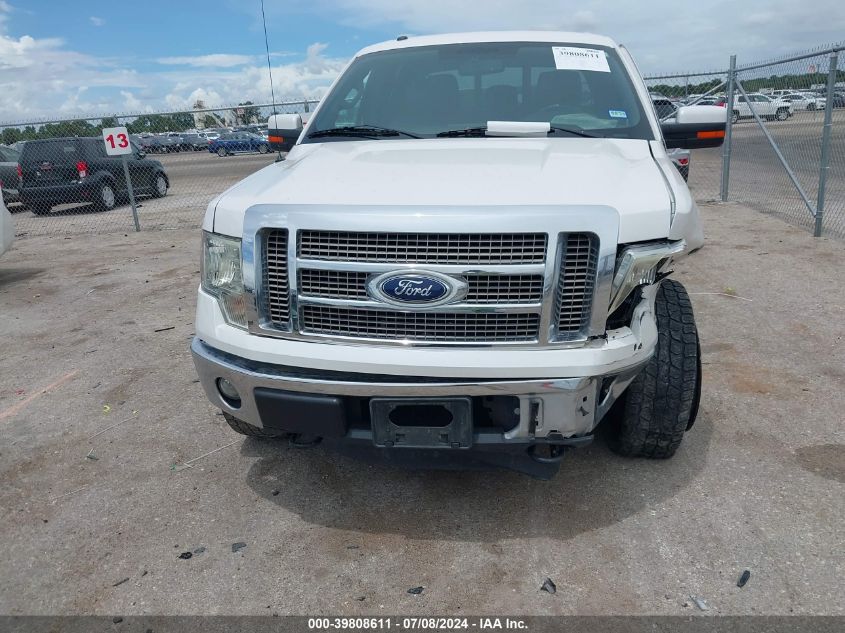2012 Ford F-150 Lariat VIN: 1FTFW1EF3CFA19929 Lot: 39808611