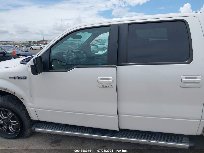 2012 Ford F-150 Lariat VIN: 1FTFW1EF3CFA19929 Lot: 39808611