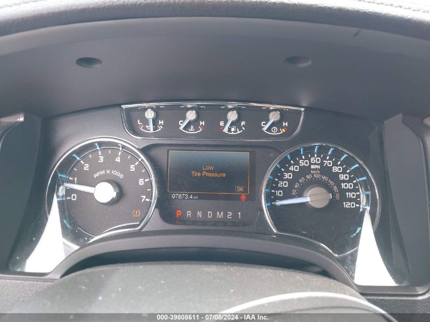 2012 Ford F-150 Lariat VIN: 1FTFW1EF3CFA19929 Lot: 39808611