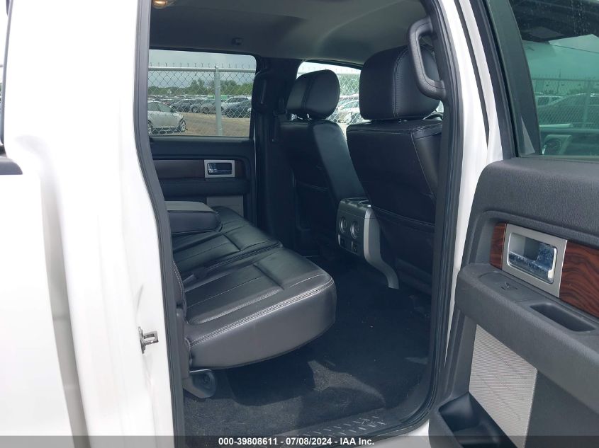 2012 Ford F-150 Lariat VIN: 1FTFW1EF3CFA19929 Lot: 39808611