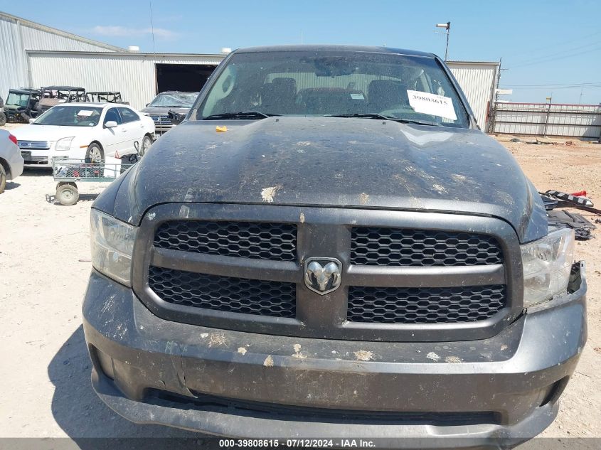 2018 Ram 1500 Express Quad Cab 4X2 6'4 Box VIN: 1C6RR6FT7JS171326 Lot: 39808615