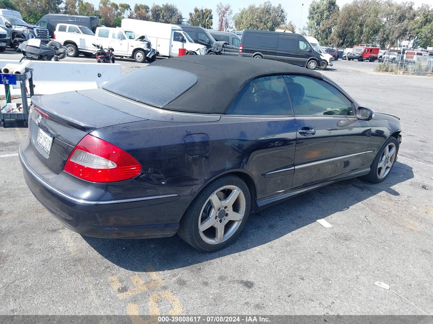 2006 Mercedes-Benz Clk 500 500 VIN: WDBTK75J26F168728 Lot: 39808617