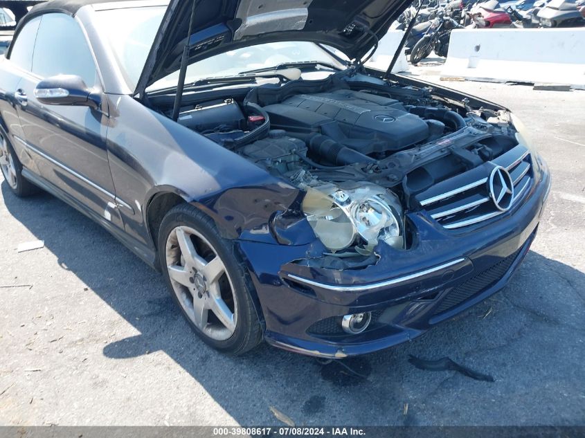 2006 Mercedes-Benz Clk 500 500 VIN: WDBTK75J26F168728 Lot: 39808617