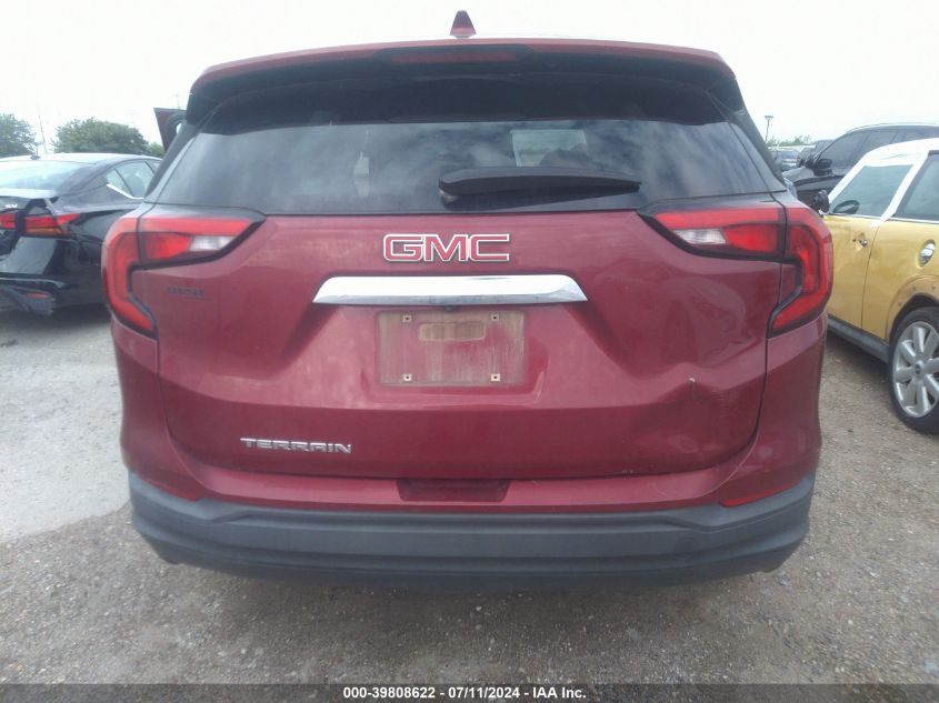 2019 GMC Terrain Sle VIN: 3GKALMEV4KL169309 Lot: 39808622