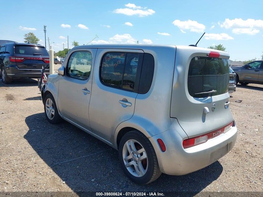 2010 Nissan Cube 1.8Sl VIN: JN8AZ2KR0AT163267 Lot: 39808624