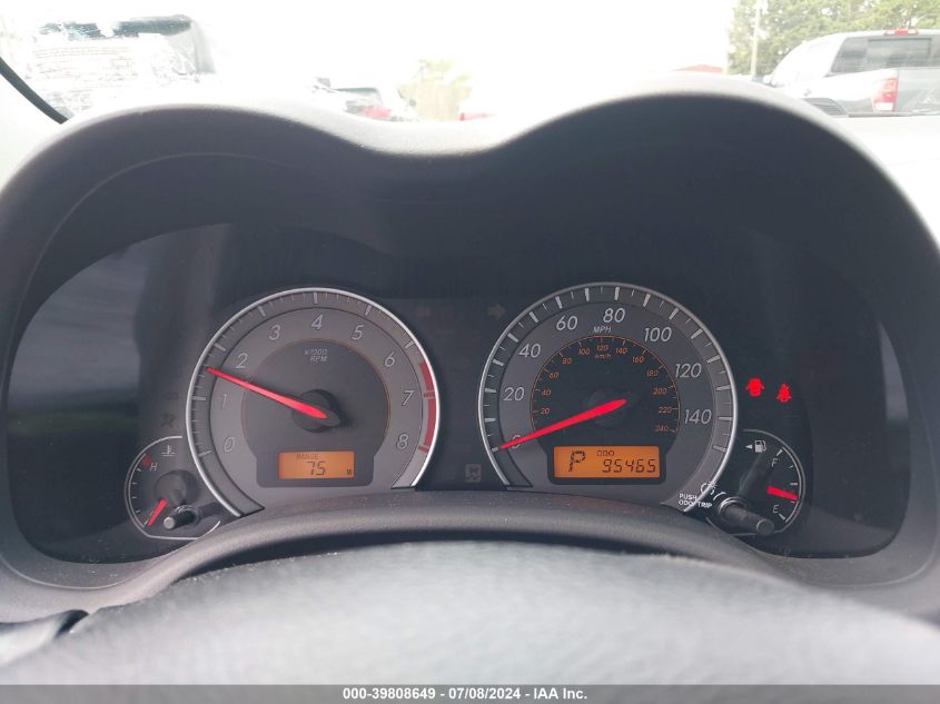 2010 Toyota Corolla S/Le/Xle VIN: 2T1BU4EE0AC458184 Lot: 39808649