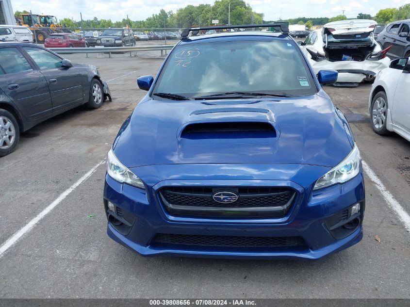 2015 Subaru Wrx VIN: JF1VA1A67F9836961 Lot: 39808656