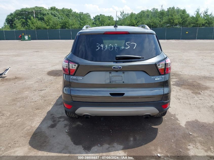 2017 Ford Escape Titanium VIN: 1FMCU9JDXHUC90190 Lot: 39808657