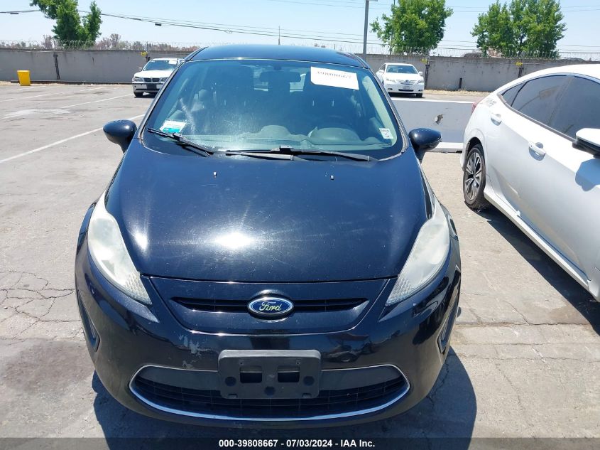 2012 Ford Fiesta Se VIN: 3FADP4EJ9CM113961 Lot: 39808667