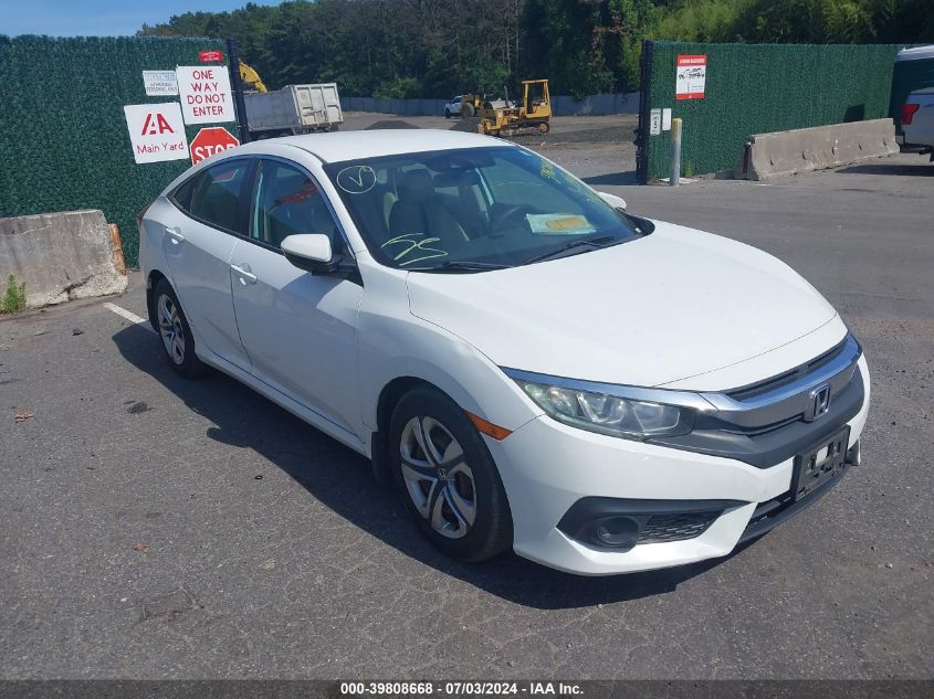 2016 Honda Civic Lx VIN: 19XFC2F6XGE049782 Lot: 39808668