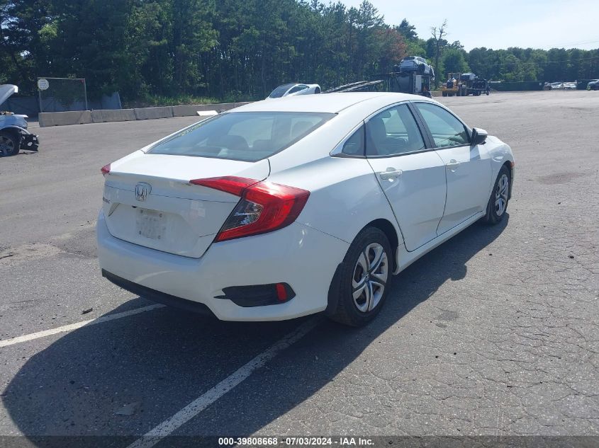 2016 Honda Civic Lx VIN: 19XFC2F6XGE049782 Lot: 39808668