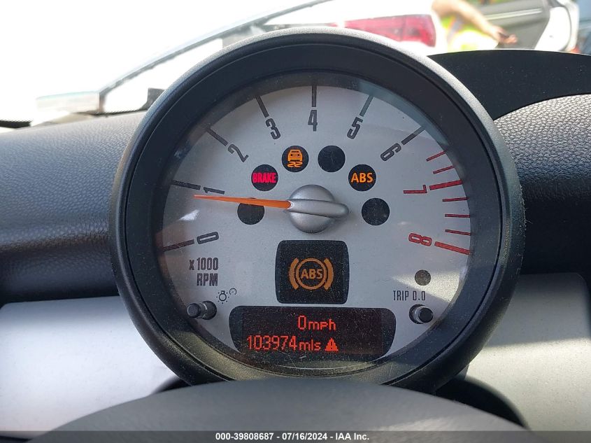 2012 Mini Cooper Clubman Clubman VIN: WMWZF3C57CT268347 Lot: 39808687