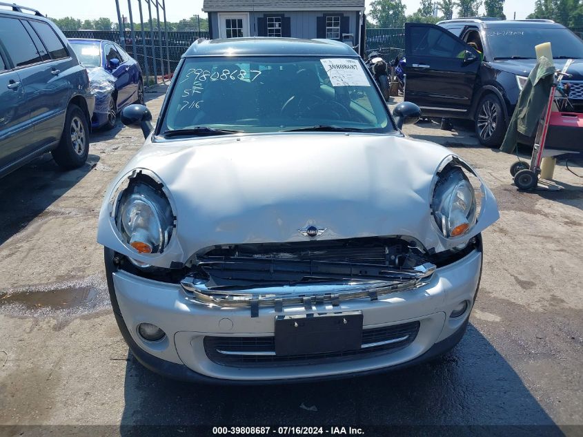 2012 Mini Cooper Clubman Clubman VIN: WMWZF3C57CT268347 Lot: 39808687