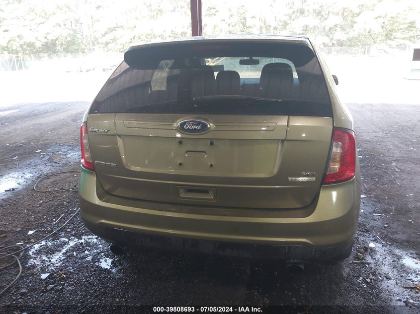 2012 Ford Edge Sel VIN: 2FMDK3J98CBA39914 Lot: 39808693