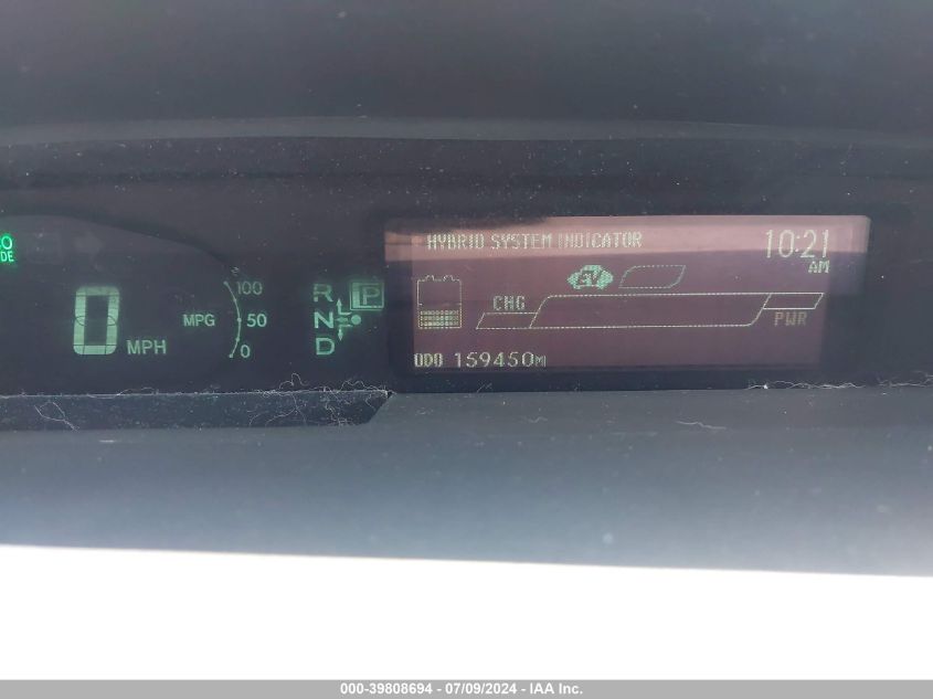 2014 Toyota Prius Two VIN: JTDKN3DU3E1766332 Lot: 39808694