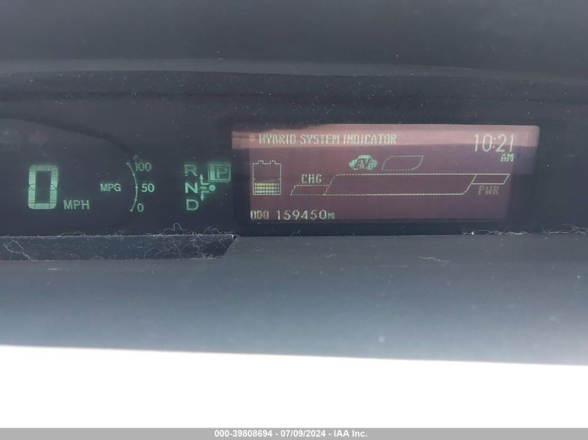 2014 Toyota Prius Two VIN: JTDKN3DU3E1766332 Lot: 39808694