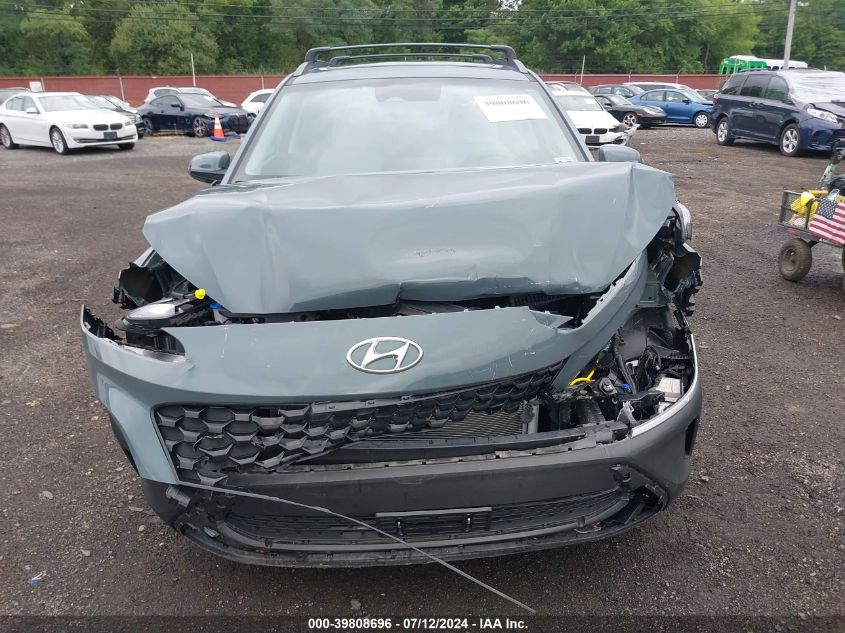 2022 Hyundai Kona Sel VIN: KM8K3CAB4NU858763 Lot: 39808696