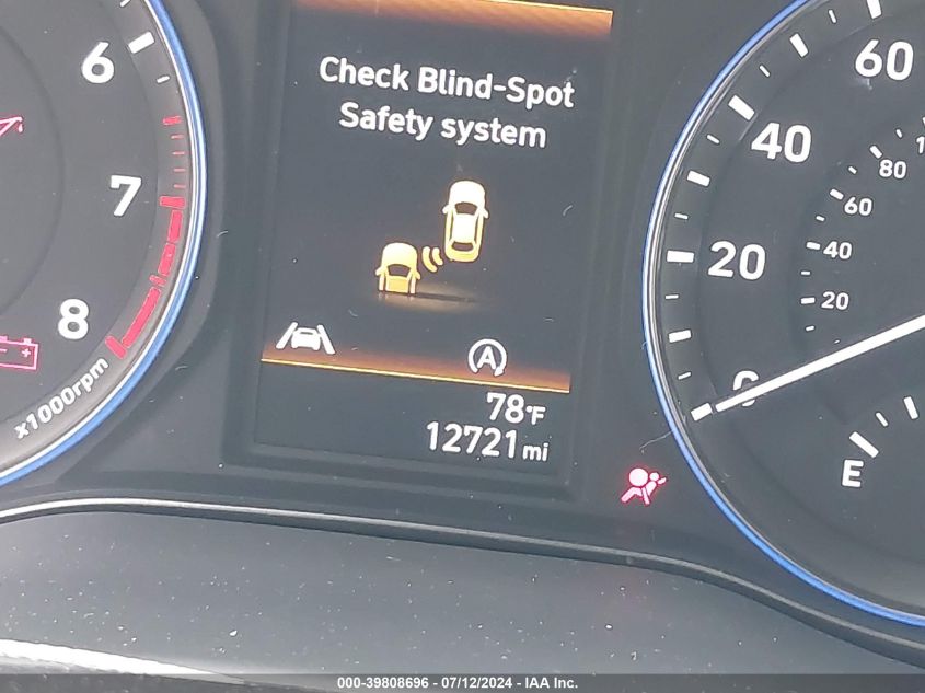 2022 Hyundai Kona Sel VIN: KM8K3CAB4NU858763 Lot: 39808696