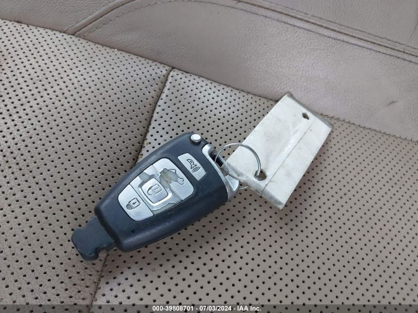 2011 Hyundai Veracruz Limited VIN: KM8NUDCC9BU162028 Lot: 39808701