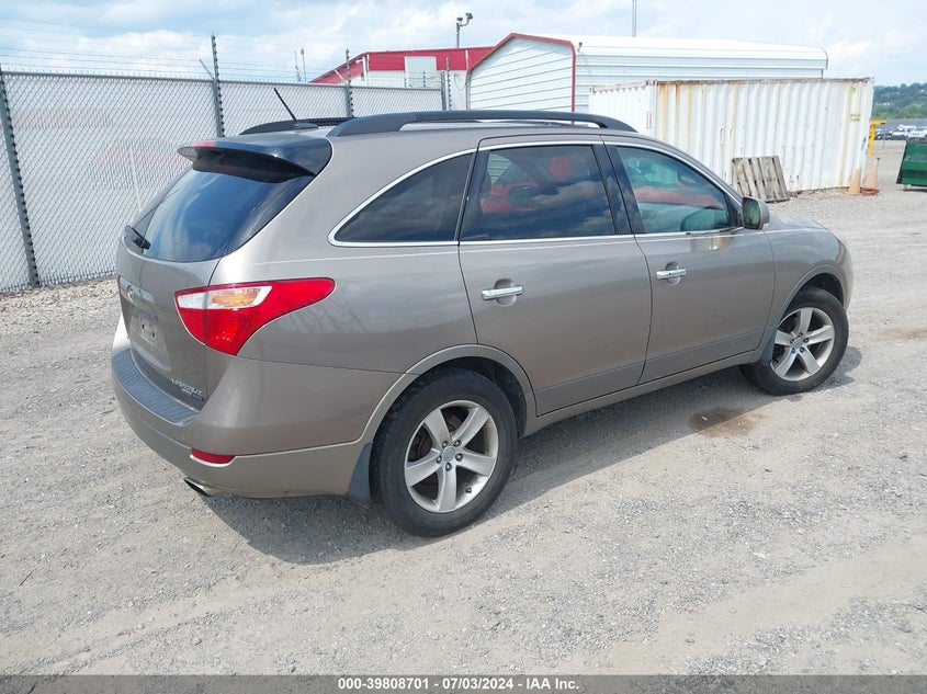 2011 Hyundai Veracruz Limited VIN: KM8NUDCC9BU162028 Lot: 39808701