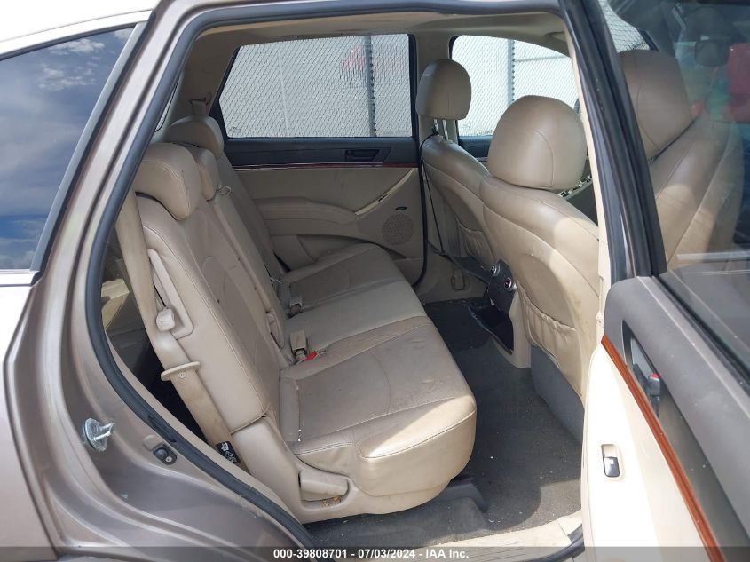 2011 Hyundai Veracruz Limited VIN: KM8NUDCC9BU162028 Lot: 39808701