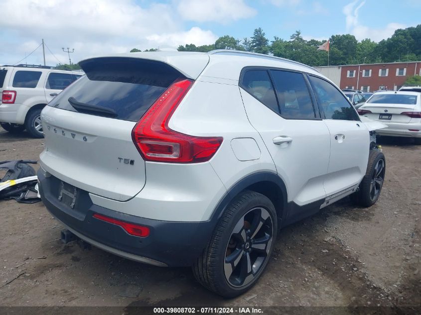 2020 Volvo Xc40 T5 Momentum VIN: YV4162UK4L2180597 Lot: 39808702