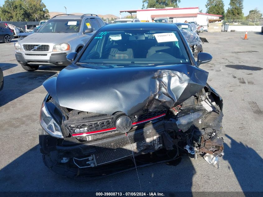 2015 Volkswagen Golf Gti 2.0T S 4-Door VIN: 3VW4T7AU2FM005738 Lot: 39808713