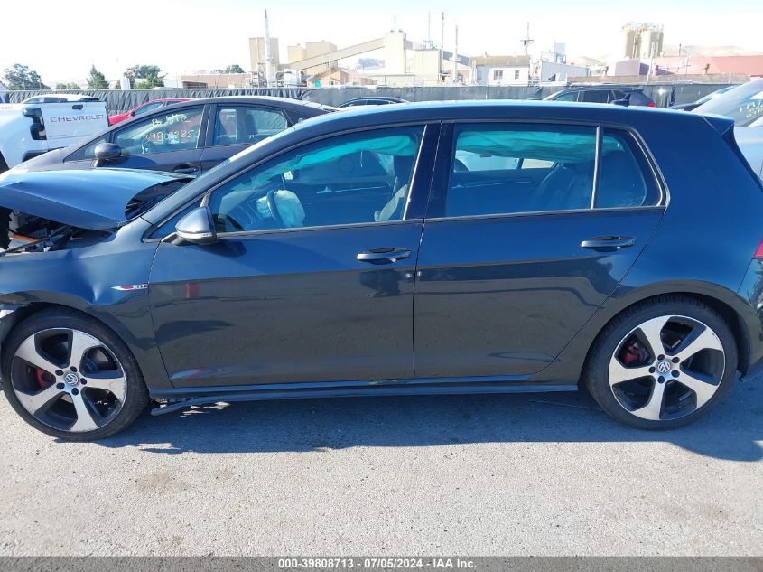 2015 Volkswagen Golf Gti 2.0T S 4-Door VIN: 3VW4T7AU2FM005738 Lot: 39808713