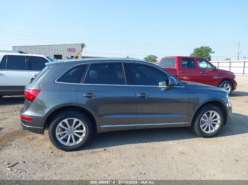 2015 Audi Q5 2.0T Premium VIN: WA1LFAFP4FA030816 Lot: 39808714