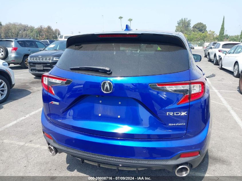 2022 Acura Rdx A-Spec Advance Package/Pmc Edition VIN: 5J8TC2H89NL000094 Lot: 39808716