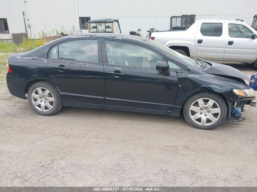 2009 Honda Civic Lx VIN: 2HGFA16549H542177 Lot: 39808721