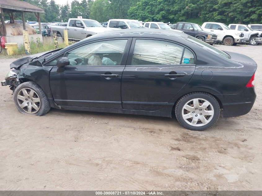 2009 Honda Civic Lx VIN: 2HGFA16549H542177 Lot: 39808721