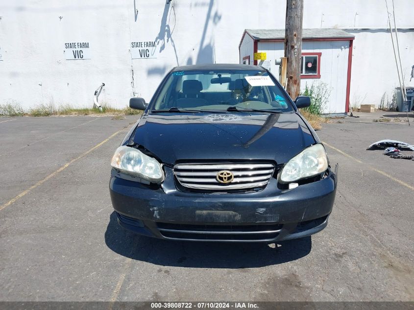 2003 Toyota Corolla Ce VIN: 1NXBR32E13Z044736 Lot: 39808722