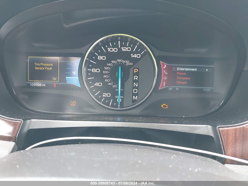 2011 Ford Edge Limited VIN: 2FMDK4KC3BBA92938 Lot: 39808743