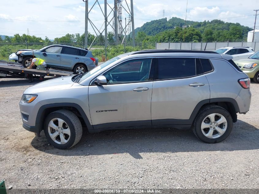 2018 Jeep Compass Latitude 4X4 VIN: 3C4NJDBB7JT492720 Lot: 39808759