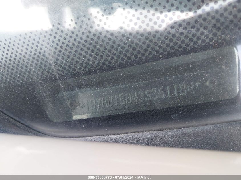 2003 Dodge Ram 1500 Slt/Laramie/St VIN: 1D7HU18D43S361184 Lot: 39808773