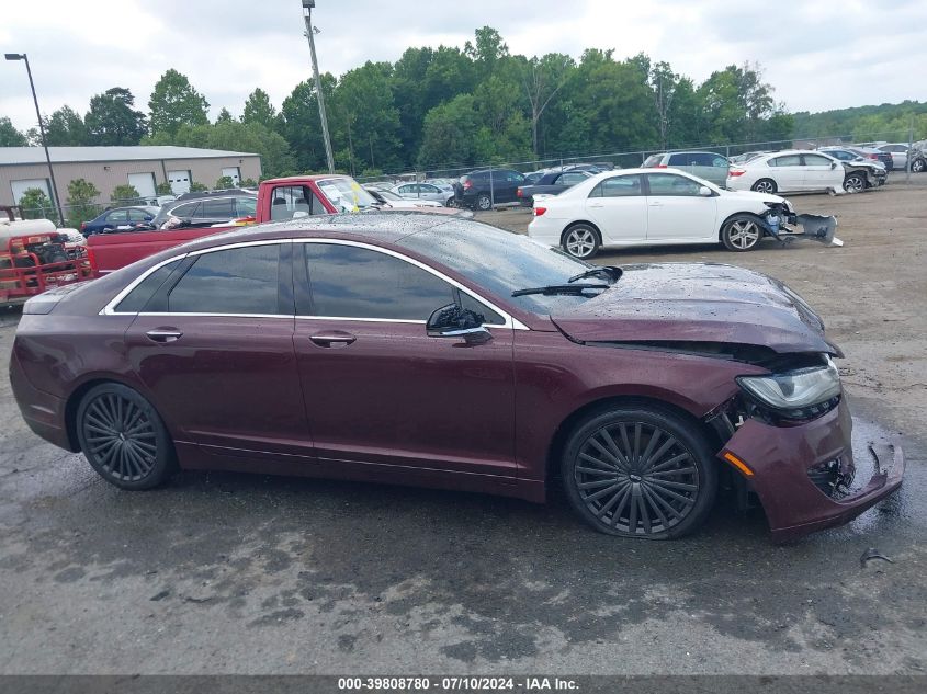 2017 Lincoln Mkz Reserve VIN: 3LN6L5FC4HR654572 Lot: 39808780