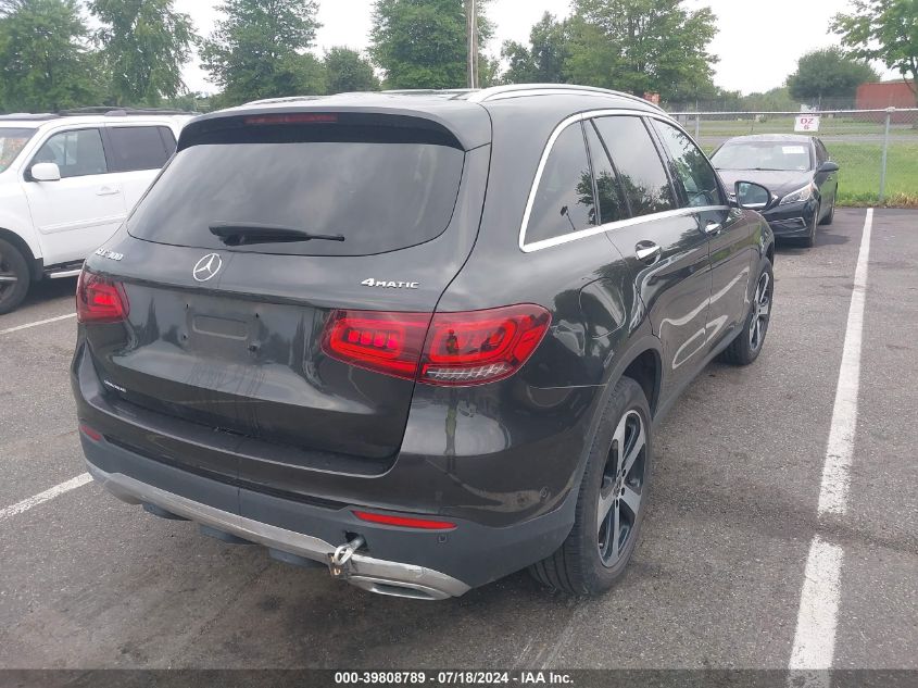 2021 MERCEDES-BENZ GLC 300 300 4MATIC - W1N0G8EB2MV274015