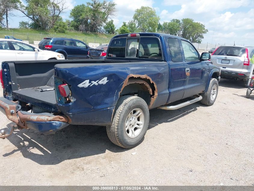 2004 Dodge Dakota Sport VIN: 1D7HG32N74S637329 Lot: 39808813