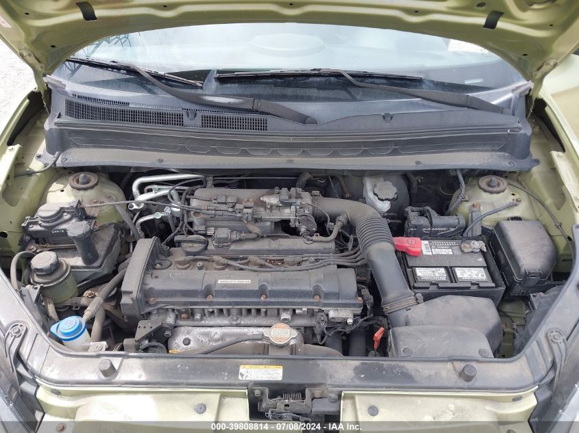 2010 Kia Soul + VIN: KNDJT2A25A7065734 Lot: 39808814